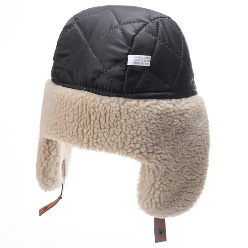 Varm pilotmössa med goggles