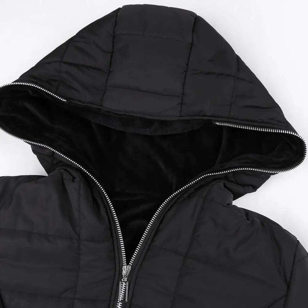 Värmande huvajacka för vinter